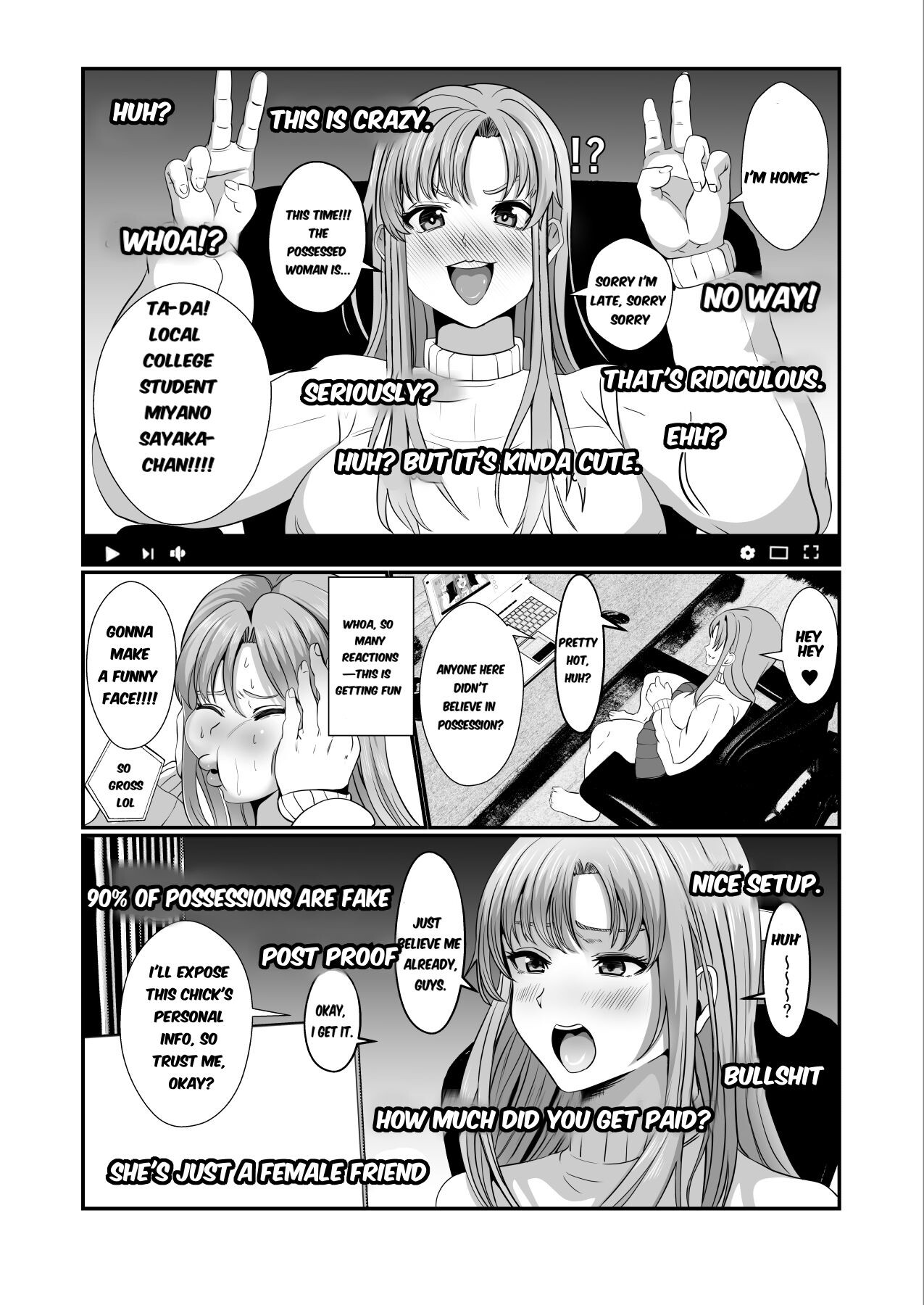 Hentai Manga Comic-~ Possession-Type YTuber ~ Streaming with a Stolen Body-Read-7